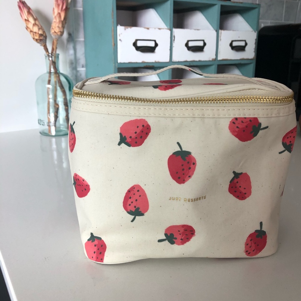 Kate Spade Strawberry Just Desserts Lunchbox Tote